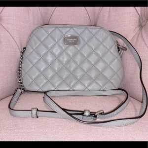 Michael Kora Quilted Crossbody Purse